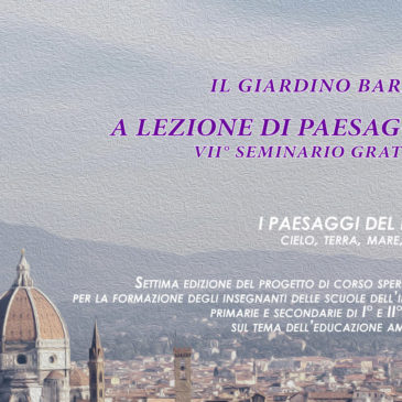 VII Seminario gratuito – A lezione di Paesaggio